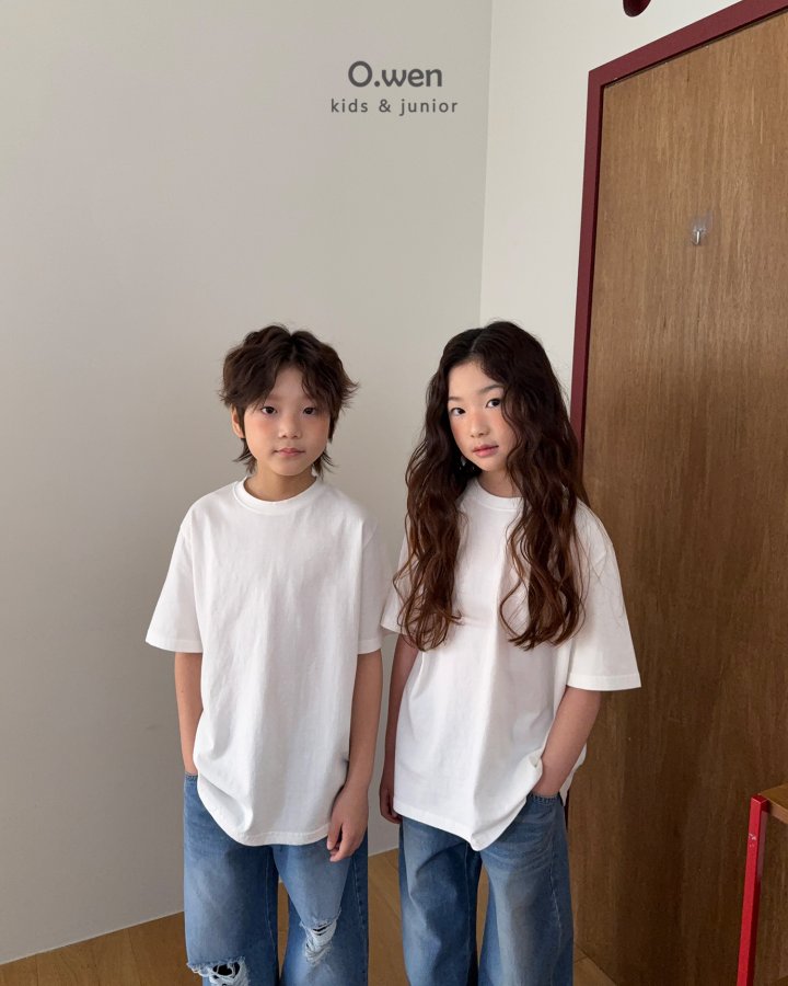 O Wen - Korean Children Fashion - #kidsshorts - Daily Short Sleeve Tee - 10
