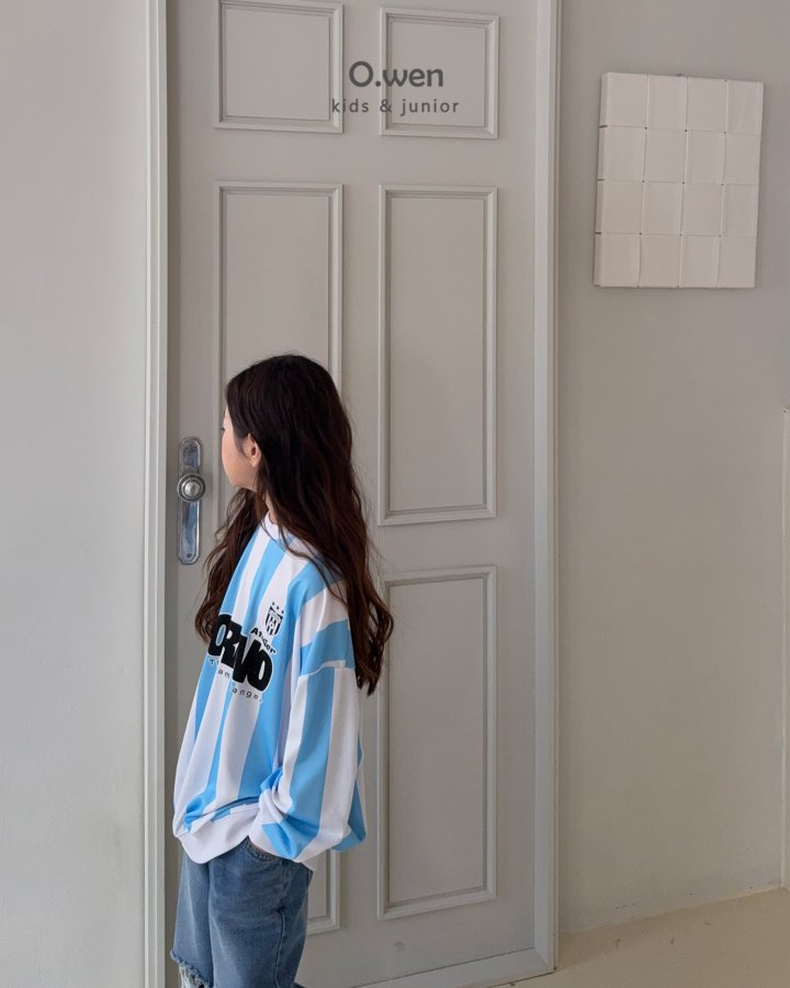 O Wen - Korean Children Fashion - #kidsshorts - Torino Stripe Sweatshirt - 4