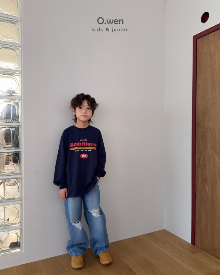 O Wen - Korean Children Fashion - #kidsstore - Ambitious Tee - 3