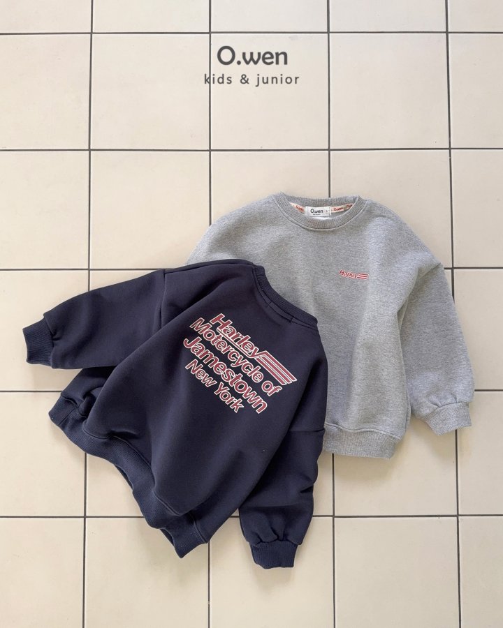 O Wen - Korean Children Fashion - #kidsstore - Harley Sweatshirt - 12