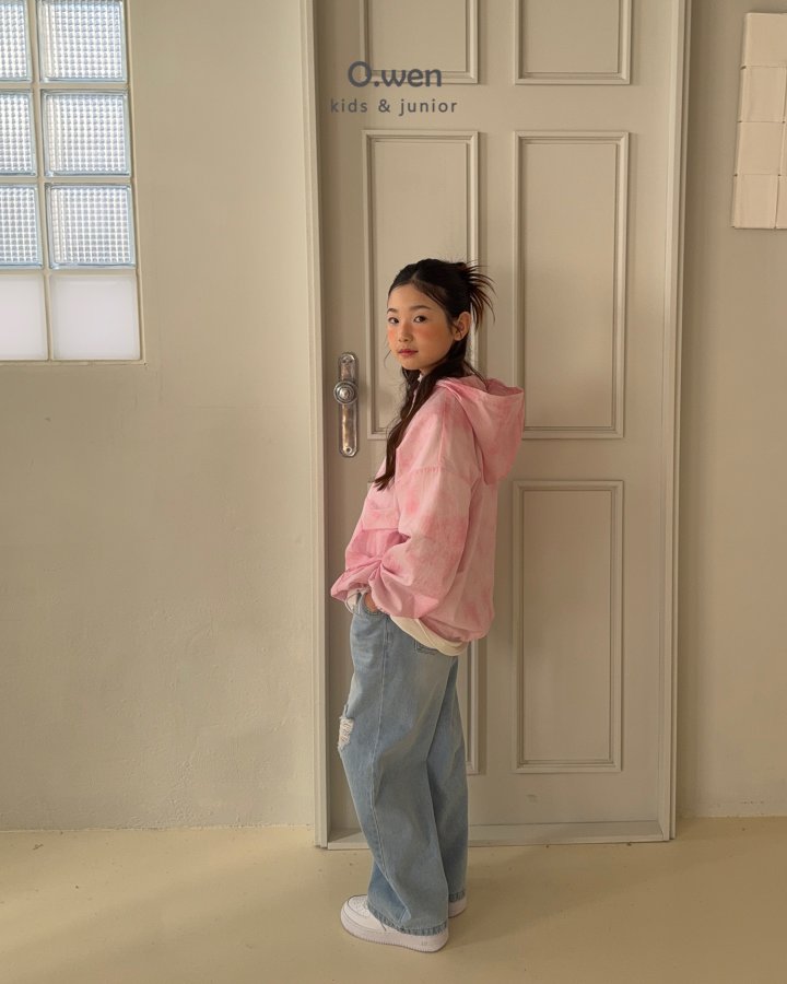 O Wen - Korean Children Fashion - #littlefashionista - Tie-Dye Hoodie Anorak - 11