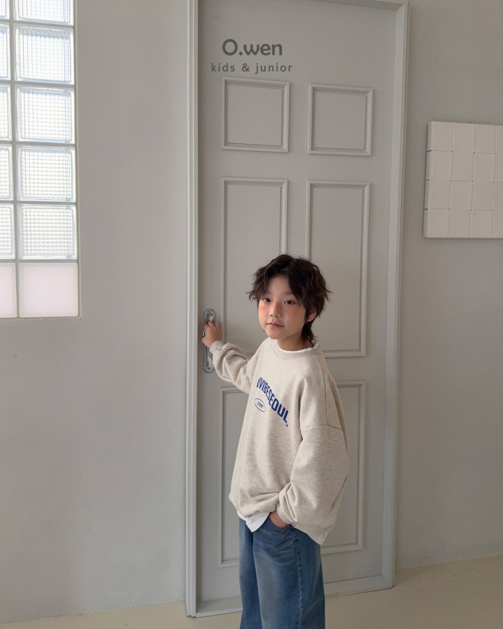 O Wen - Korean Children Fashion - #Kfashion4kids - Vintage Hem Denim Pants - 4