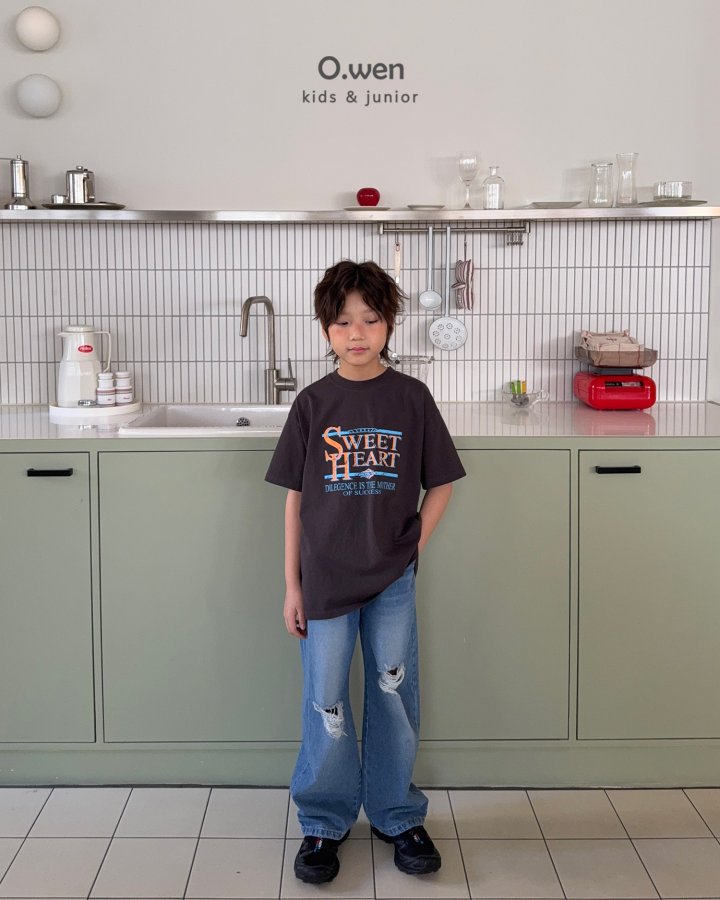 O Wen - Korean Children Fashion - #littlefashionista - Sweet Short Sleeve Tee - 3