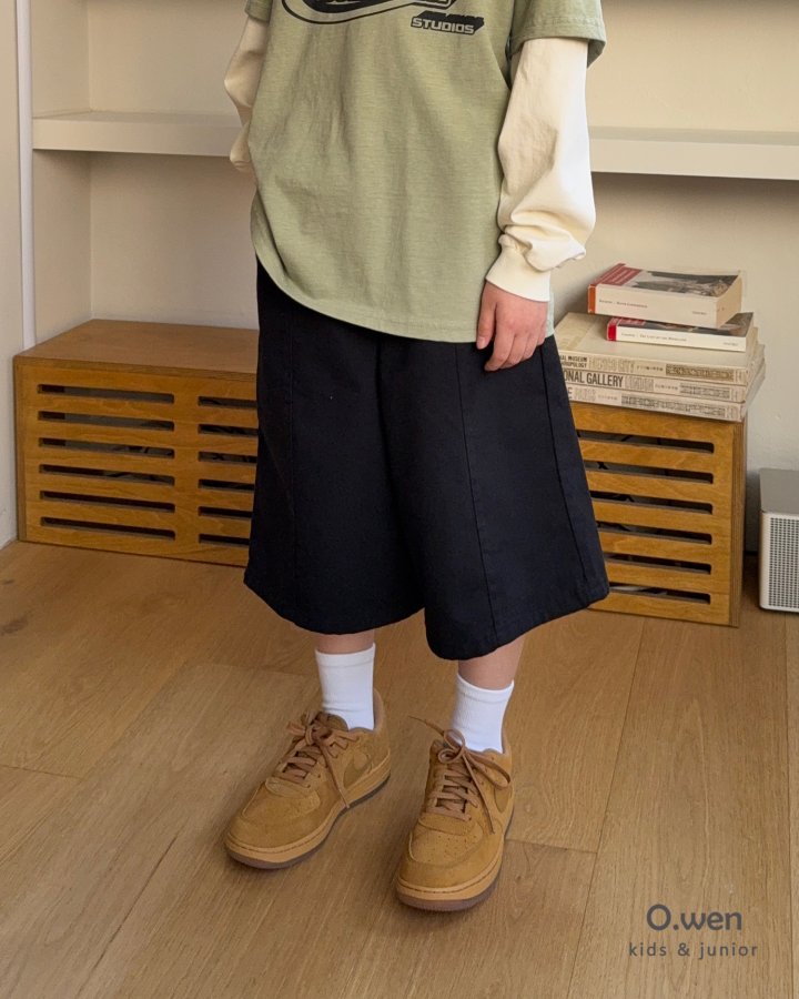 O Wen - Korean Children Fashion - #magicofchildhood - Pin-Tuck Bermuda Pants