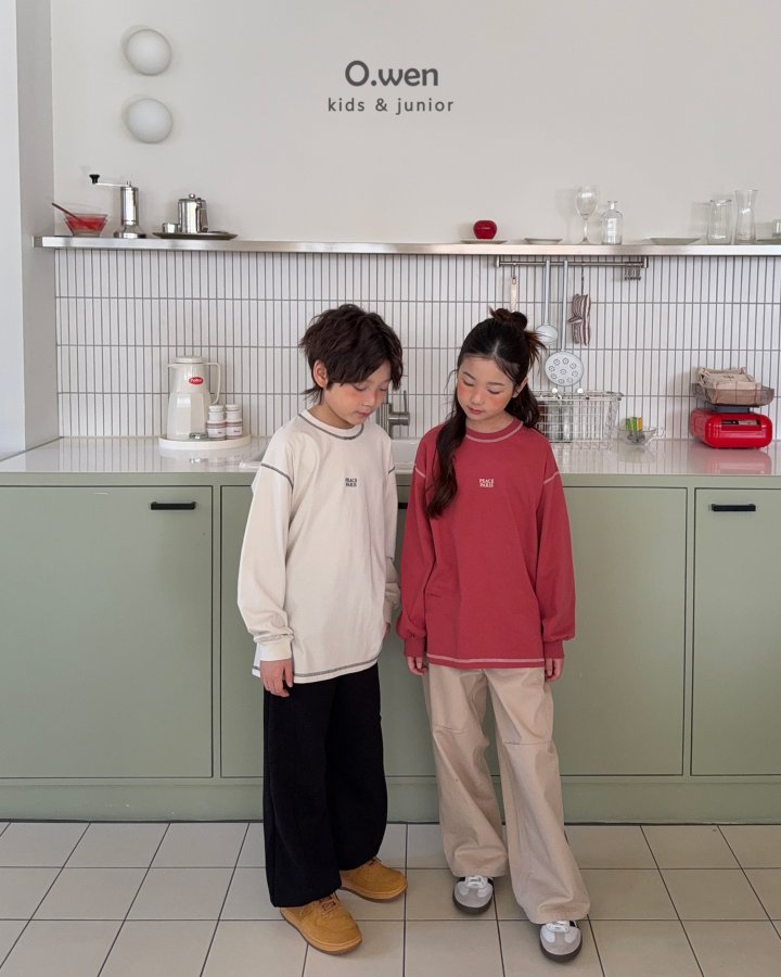 O Wen - Korean Children Fashion - #magicofchildhood - Peace Tee - 11