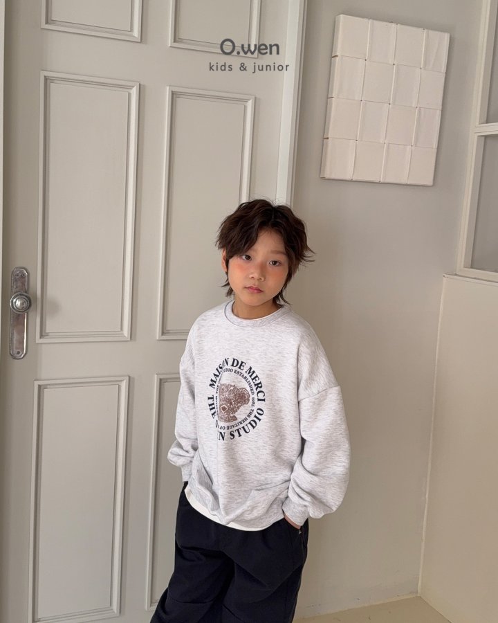 O Wen - Korean Children Fashion - #magicofchildhood - Bear Sweatshirt - 7