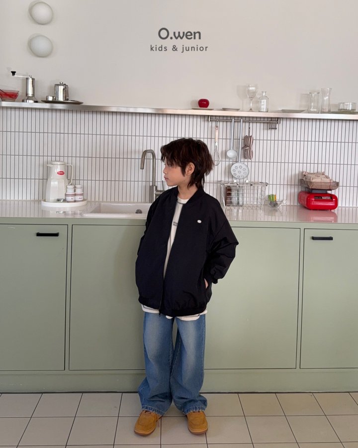 O Wen - Korean Children Fashion - #magicofchildhood - Vintage Hem Denim Pants - 5