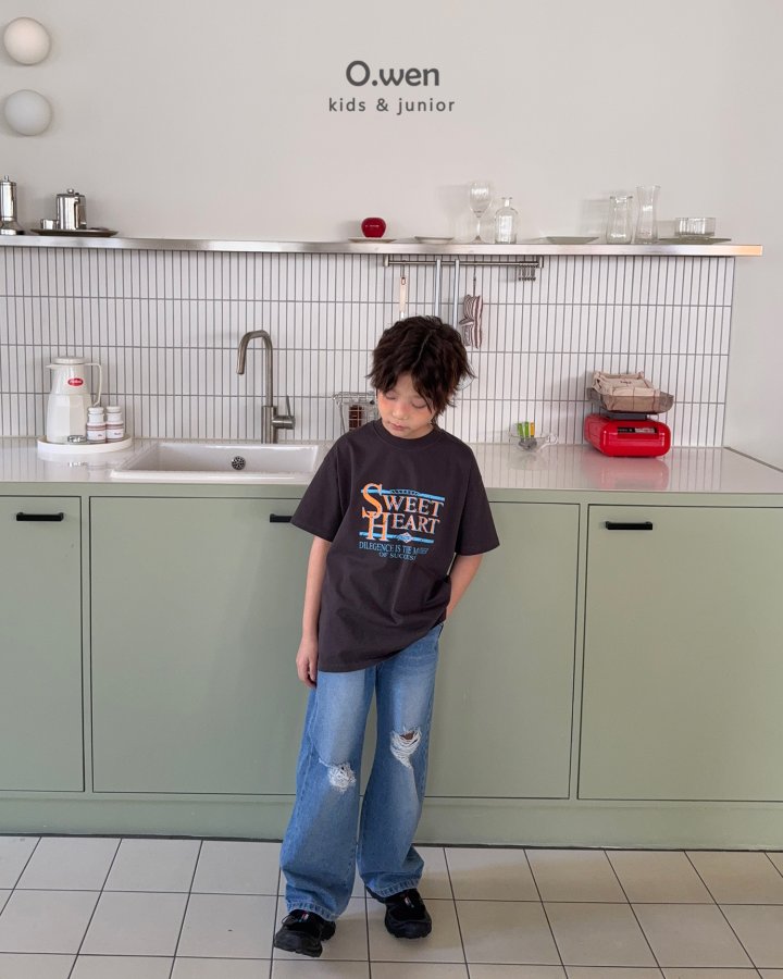 O Wen - Korean Children Fashion - #littlefashionista - Sweet Short Sleeve Tee - 4
