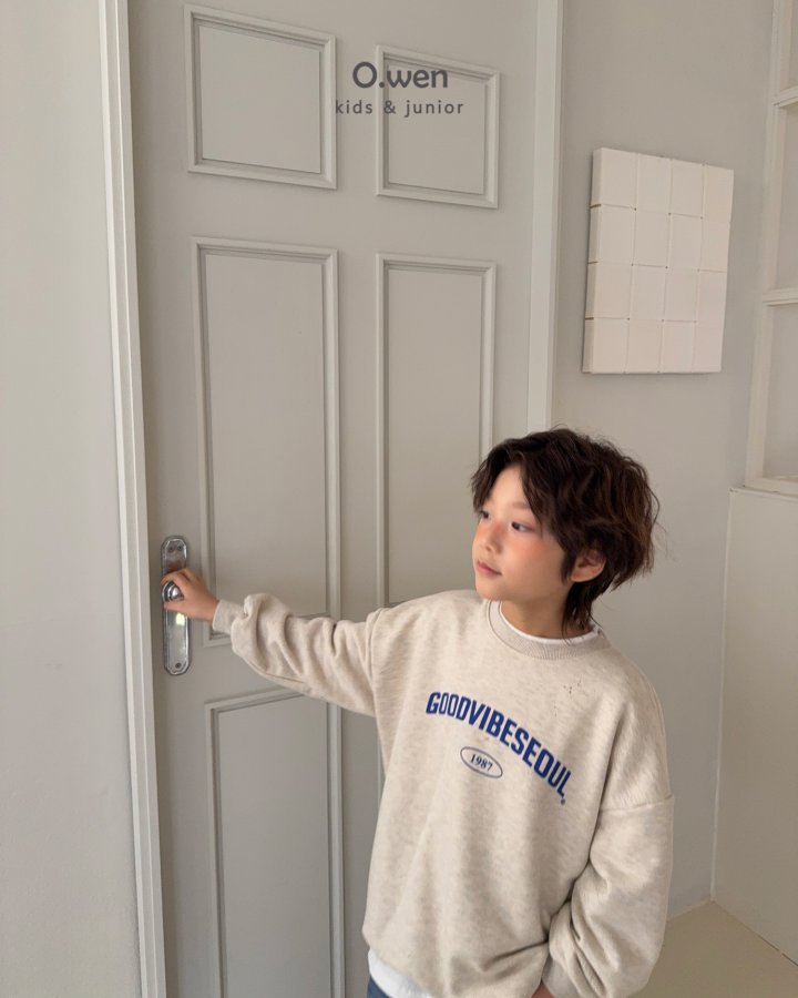 O Wen - Korean Children Fashion - #minifashionista - Good Vibes Sweatshirt - 3