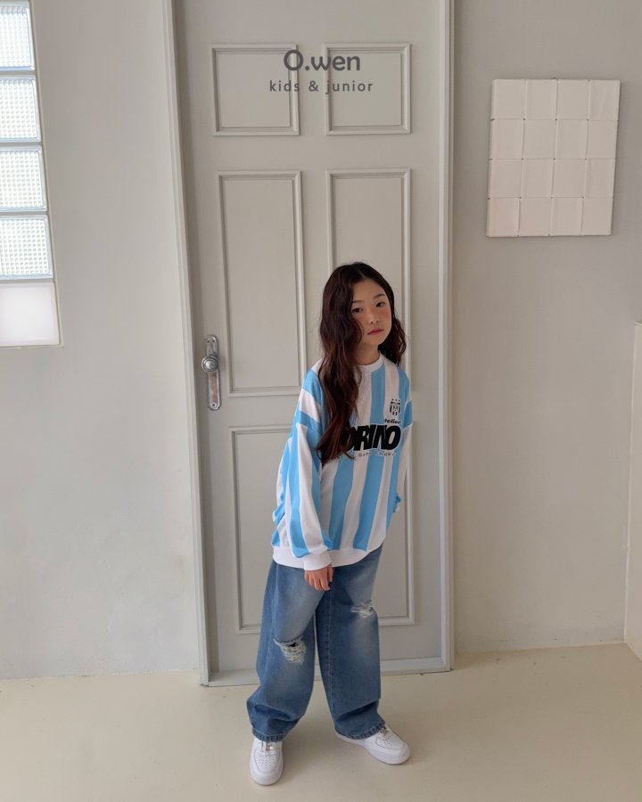 O Wen - Korean Children Fashion - #minifashionista - Torino Stripe Sweatshirt - 9