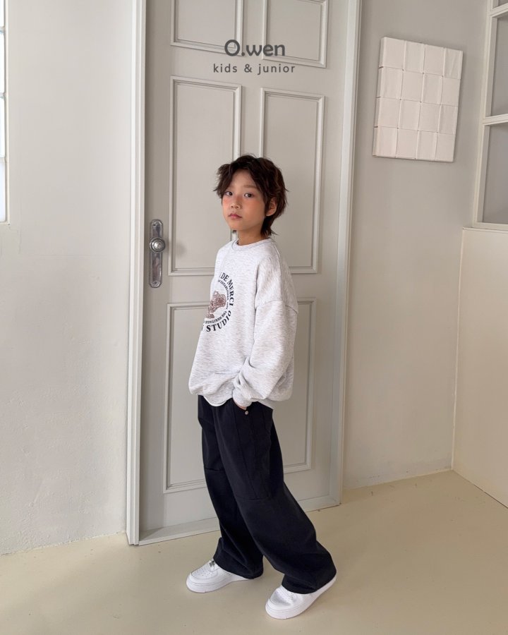 O Wen - Korean Children Fashion - #minifashionista - Bear Sweatshirt - 8