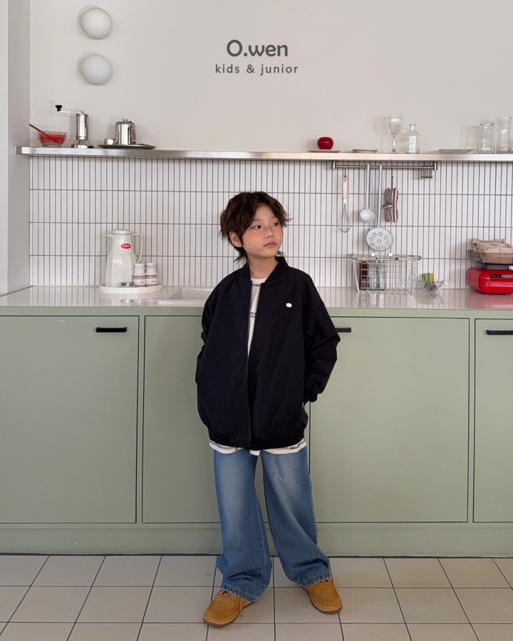 O Wen - Korean Children Fashion - #minifashionista - Vintage Hem Denim Pants - 6