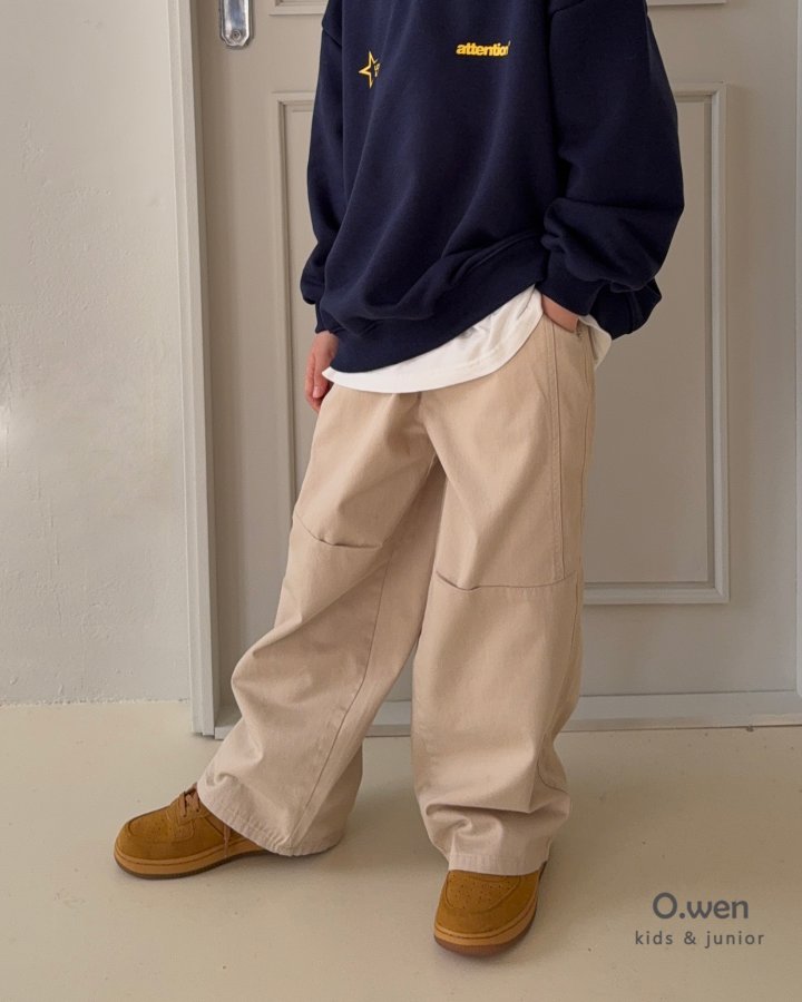 O Wen - Korean Children Fashion - #minifashionista - Moss Stitch Cotton Pants