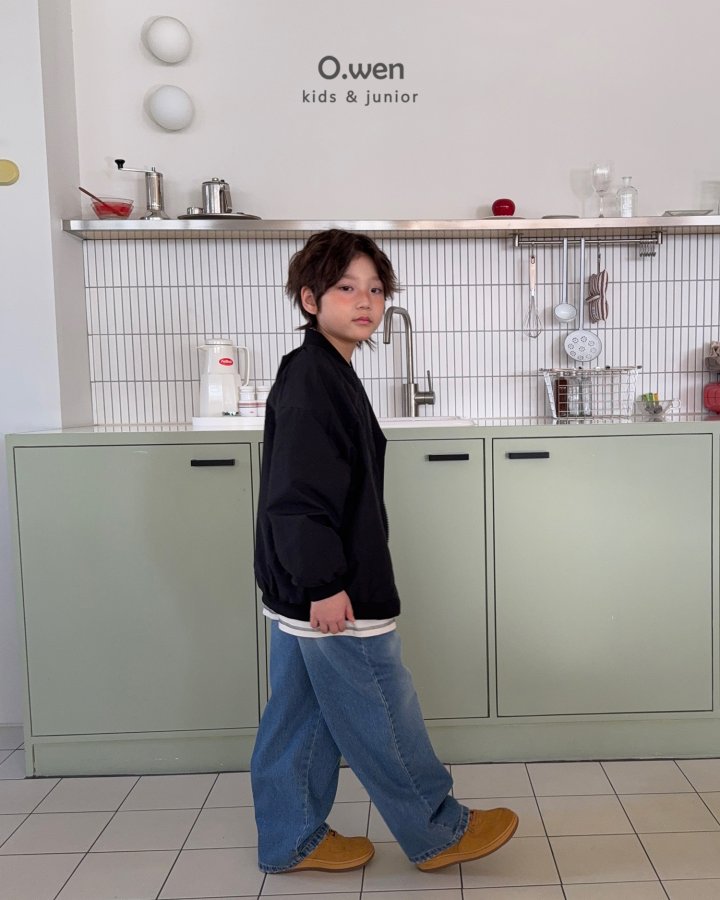 O Wen - Korean Children Fashion - #prettylittlegirls - Vintage Hem Denim Pants - 7