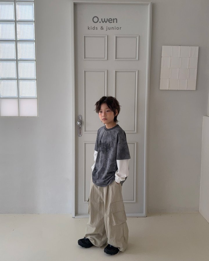 O Wen - Korean Children Fashion - #prettylittlegirls - Big Cargo Pants - 3