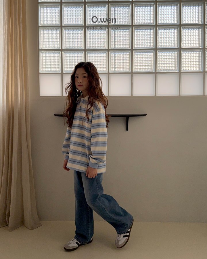 O Wen - Korean Children Fashion - #prettylittlegirls - Studio Collar Tee - 7