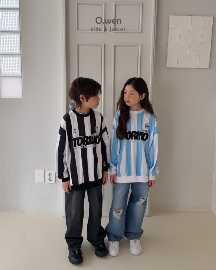 O Wen - Korean Children Fashion - #todddlerfashion - Torino Stripe Sweatshirt - 11