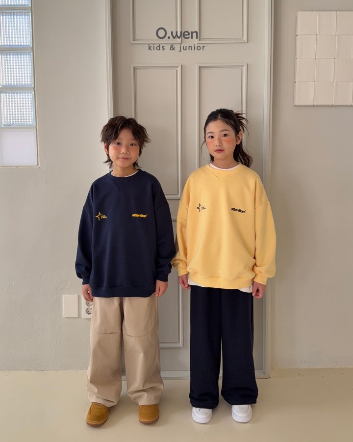 O Wen - Korean Children Fashion - #todddlerfashion - Attention Sweatshirt - 9