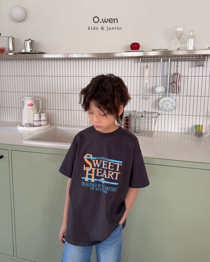 O Wen - Korean Children Fashion - #todddlerfashion - Sweet Short Sleeve Tee - 7
