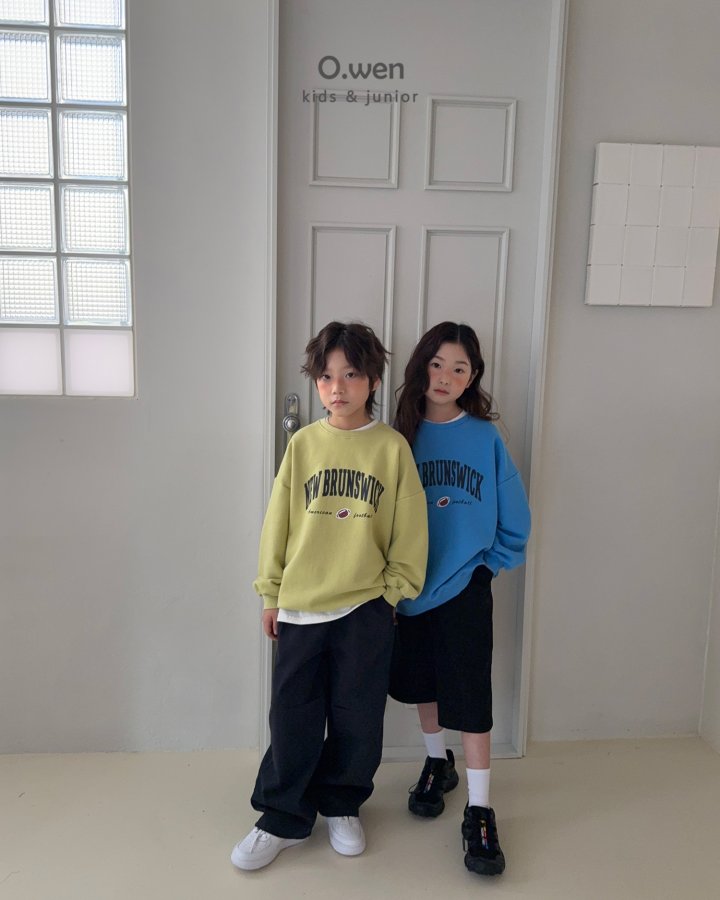 O Wen - Korean Children Fashion - #toddlerclothing - Football Sweatshirt