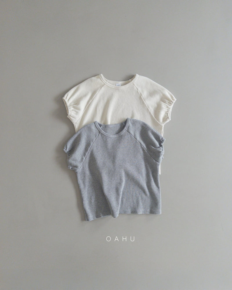 O'Ahu - Korean Children Fashion - #Kfashion4kids - Mini Waffle Tee