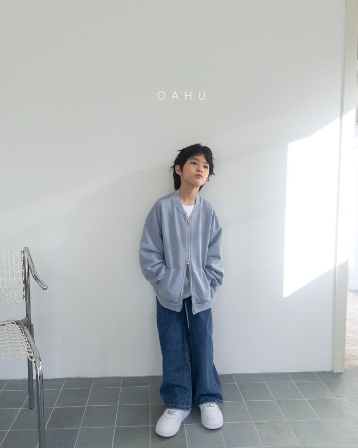 O'Ahu - Korean Children Fashion - #stylishchildhood - And Wide Denim Pants - 4