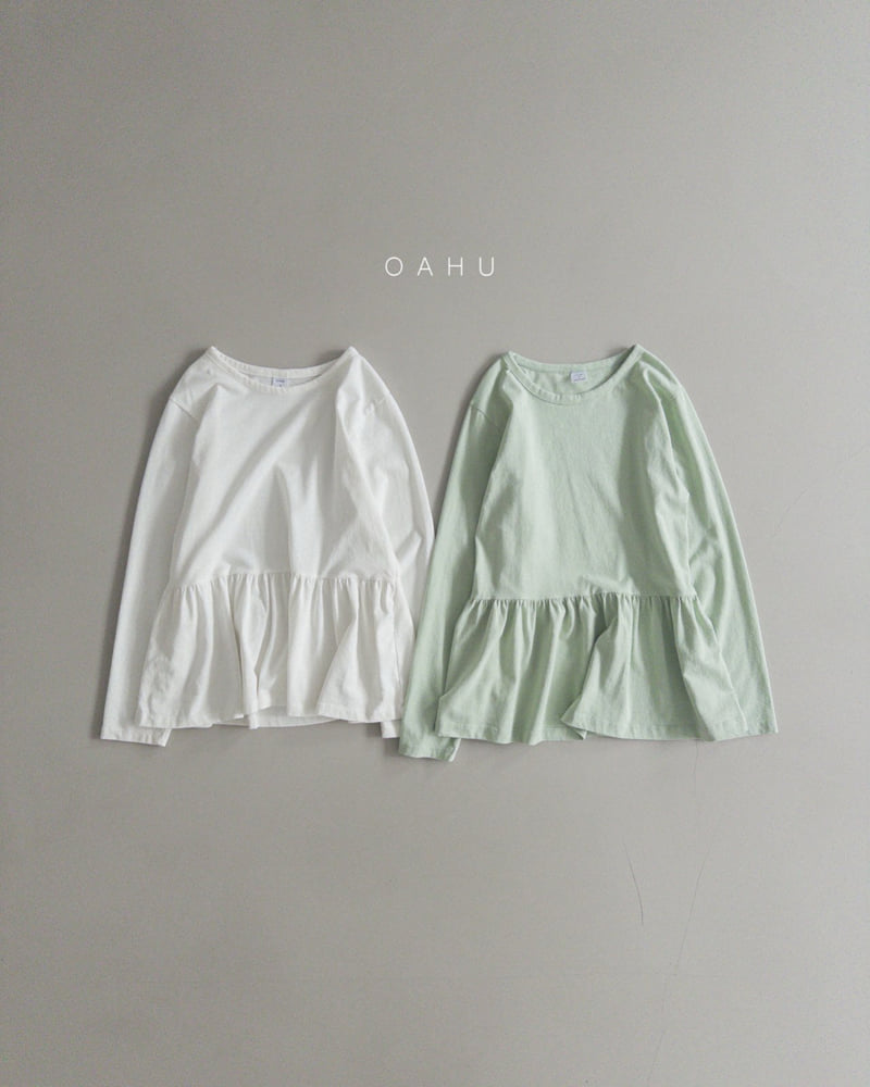O'Ahu - Korean Children Fashion - #childrensboutique - Sweet Frill Tee