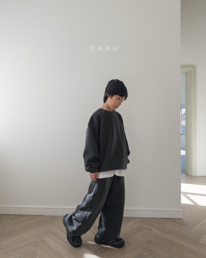 O'Ahu - Korean Children Fashion - #childofig - Essential Dye Sweatshirt - 4