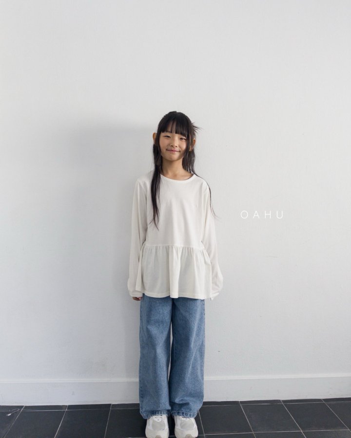 O'Ahu - Korean Children Fashion - #designkidswear - Sweet Frill Tee - 2