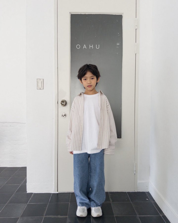 O'Ahu - Korean Children Fashion - #designkidswear - Miu Stripe Shirt - 3