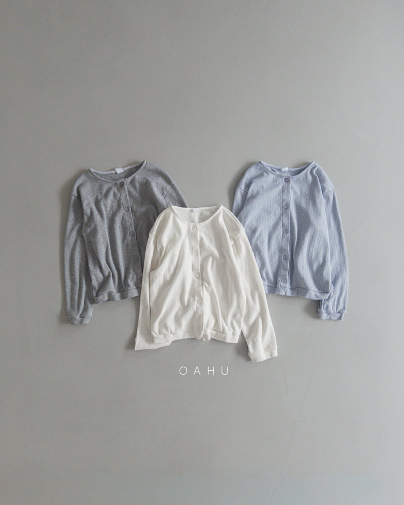 O'Ahu - Korean Children Fashion - #discoveringself - Eyelet Cardigan