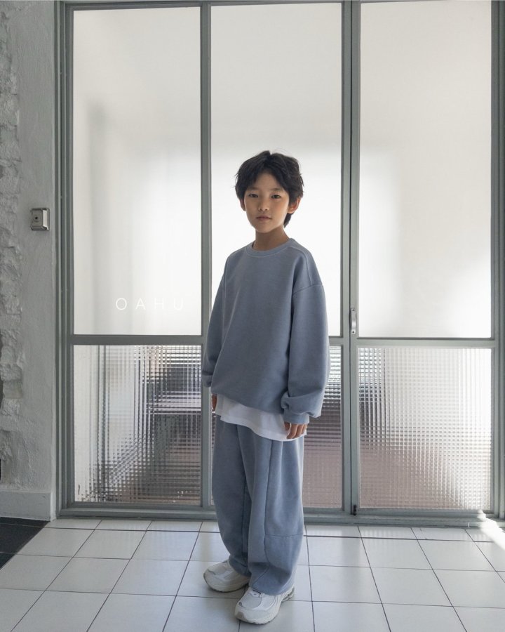 O'Ahu - Korean Children Fashion - #fashionkids - Essential Dye Sweatshirt - 7