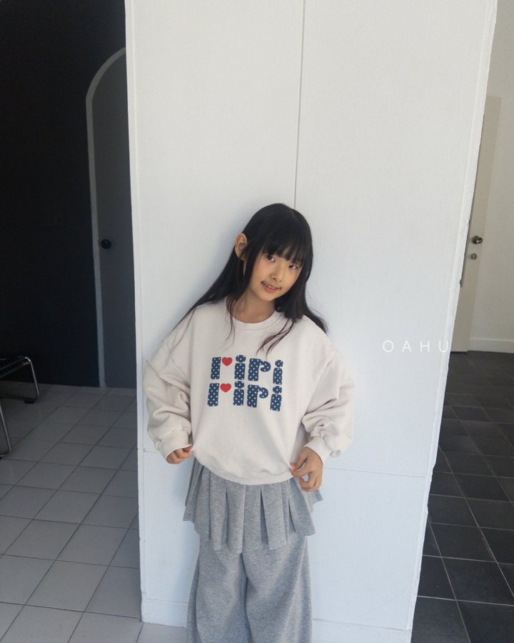 O'Ahu - Korean Children Fashion - #fashionkids - Lily Sweatshirt - 6