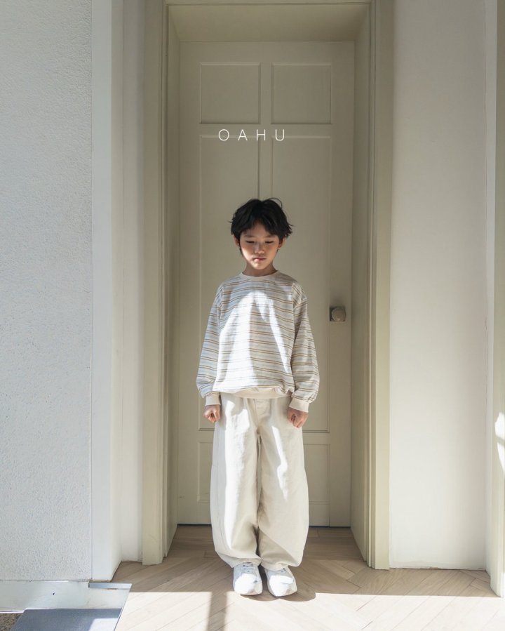O'Ahu - Korean Children Fashion - #fashionkids - Kinder Stripe Sweatshirt - 9