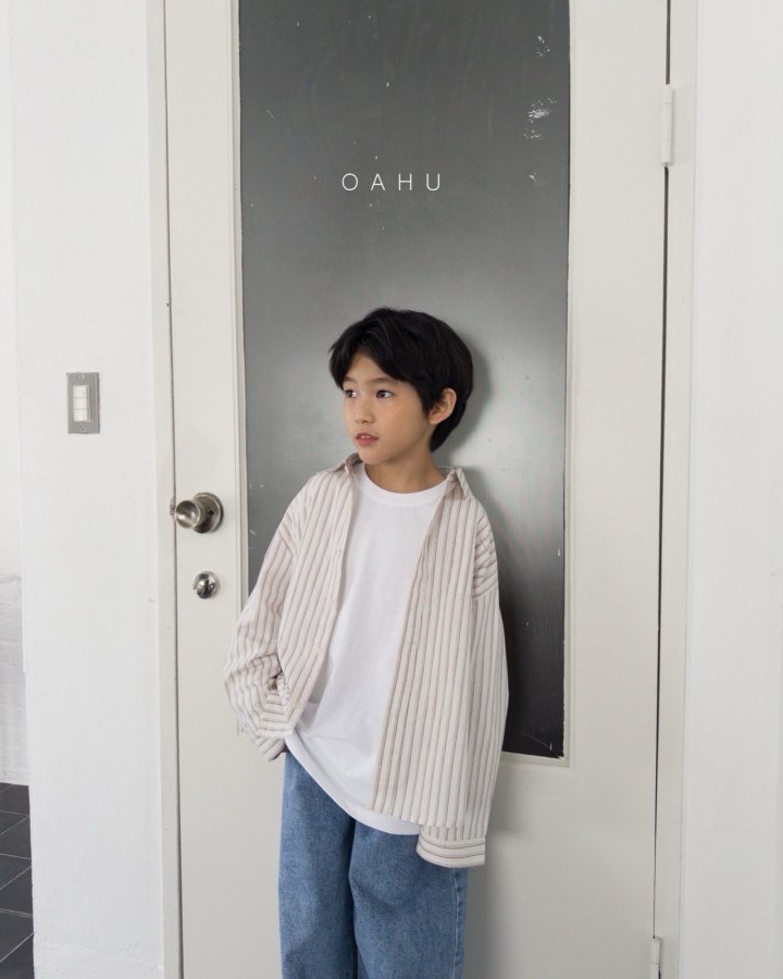 O'Ahu - Korean Children Fashion - #fashionkids - Miu Stripe Shirt - 5