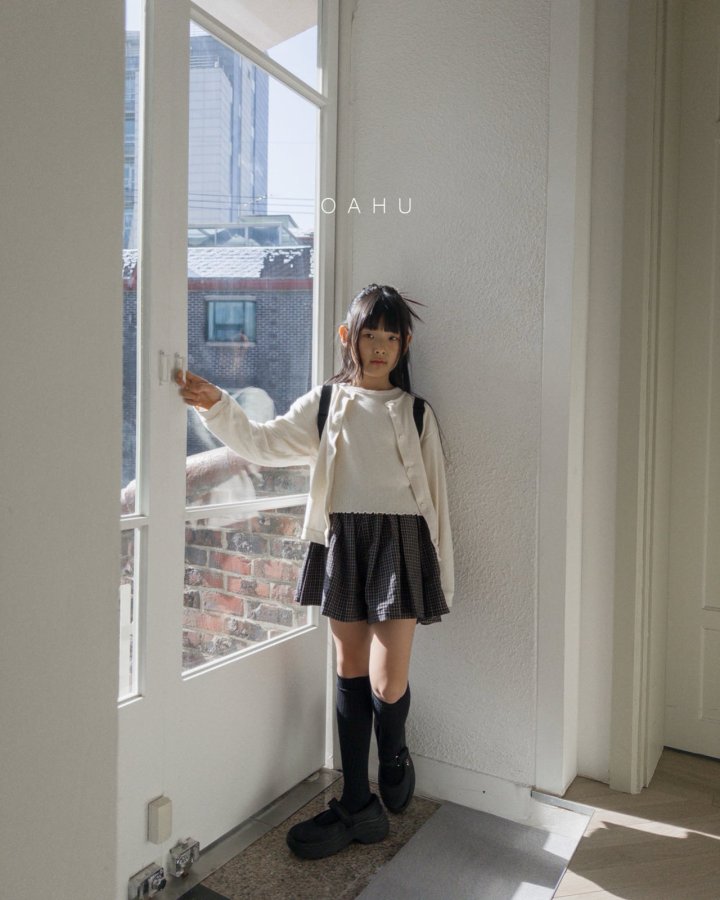 O'Ahu - Korean Children Fashion - #kidsshorts - Eyelet Cardigan - 3
