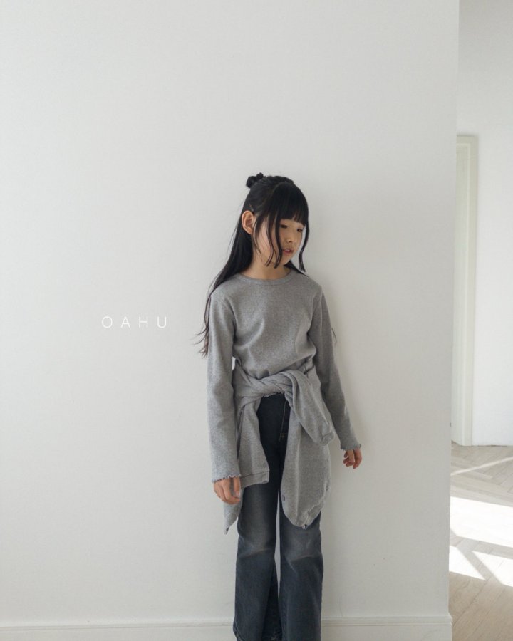 O'Ahu - Korean Children Fashion - #kidsshorts - Eyelet Tee - 2