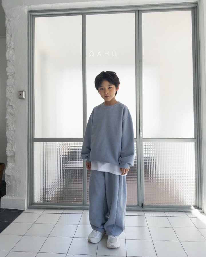 O'Ahu - Korean Children Fashion - #kidsshorts - Essential Dye Sweatshirt - 8