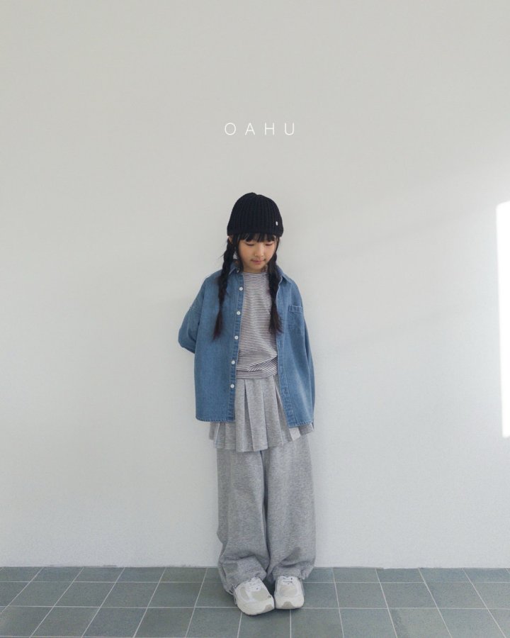 O'Ahu - Korean Children Fashion - #fashionkids - Lee Denim Shirt - 4