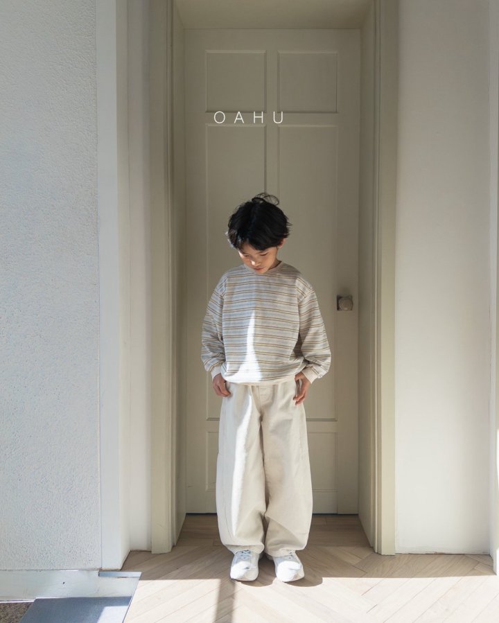 O'Ahu - Korean Children Fashion - #kidsshorts - Kinder Stripe Sweatshirt - 10