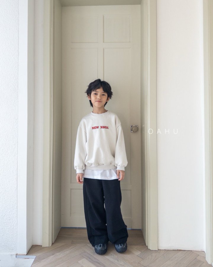 O'Ahu - Korean Children Fashion - #kidsstore - New York Sweatshirt - 2