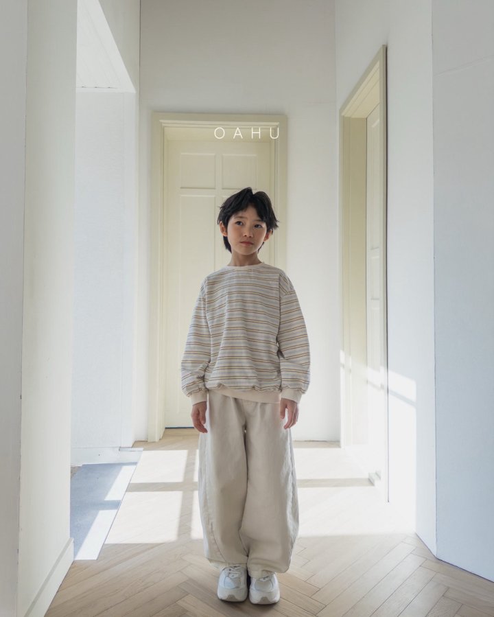 O'Ahu - Korean Children Fashion - #kidsstore - Kinder Stripe Sweatshirt - 11