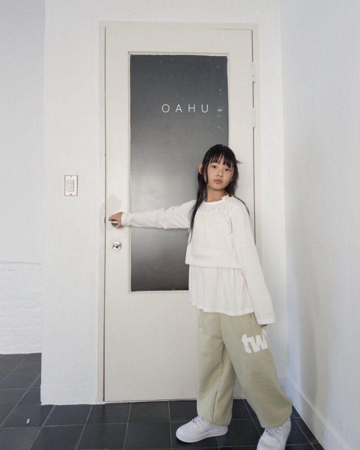 O'Ahu - Korean Children Fashion - #kidzfashiontrend - Twill Jogger Pants - 8