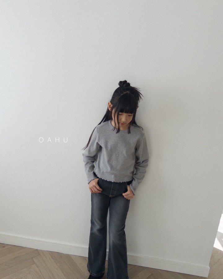 O'Ahu - Korean Children Fashion - #kidsstore - Eyelet Tee - 4