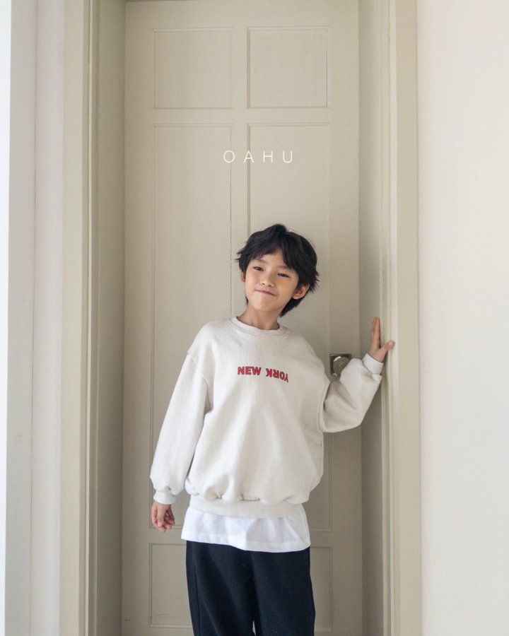 O'Ahu - Korean Children Fashion - #kidzfashiontrend - New York Sweatshirt - 3