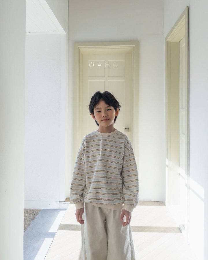 O'Ahu - Korean Children Fashion - #kidzfashiontrend - Kinder Stripe Sweatshirt - 12