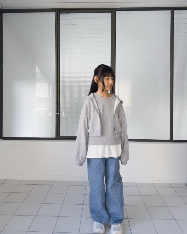 O'Ahu - Korean Children Fashion - #kidzfashiontrend - And Wide Denim Pants - 11