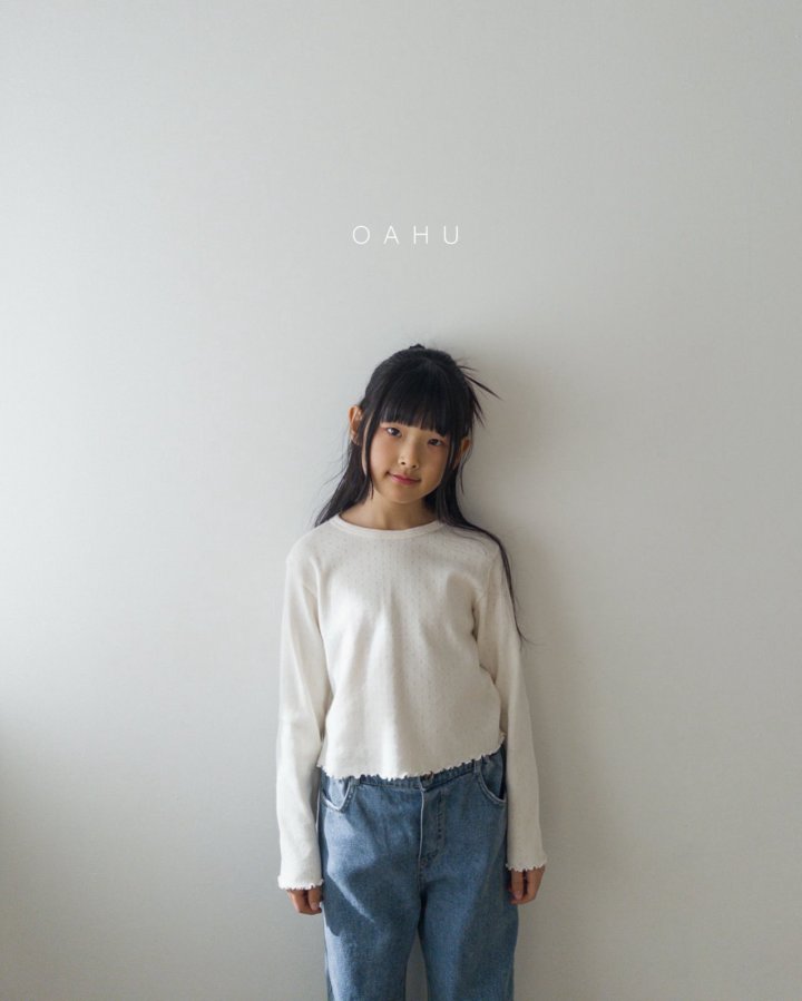 O'Ahu - Korean Children Fashion - #littlefashionista - Eyelet Tee - 6