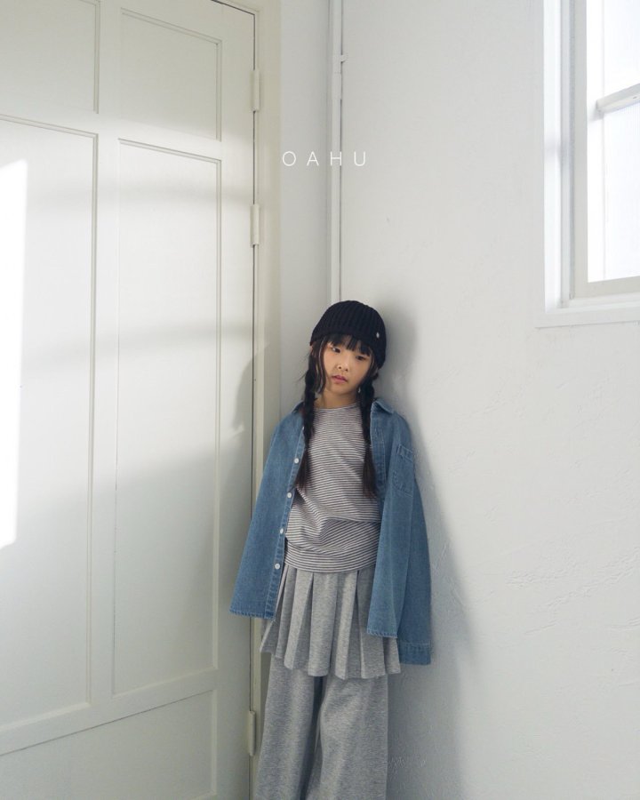 O'Ahu - Korean Children Fashion - #littlefashionista - Lee Denim Shirt - 8
