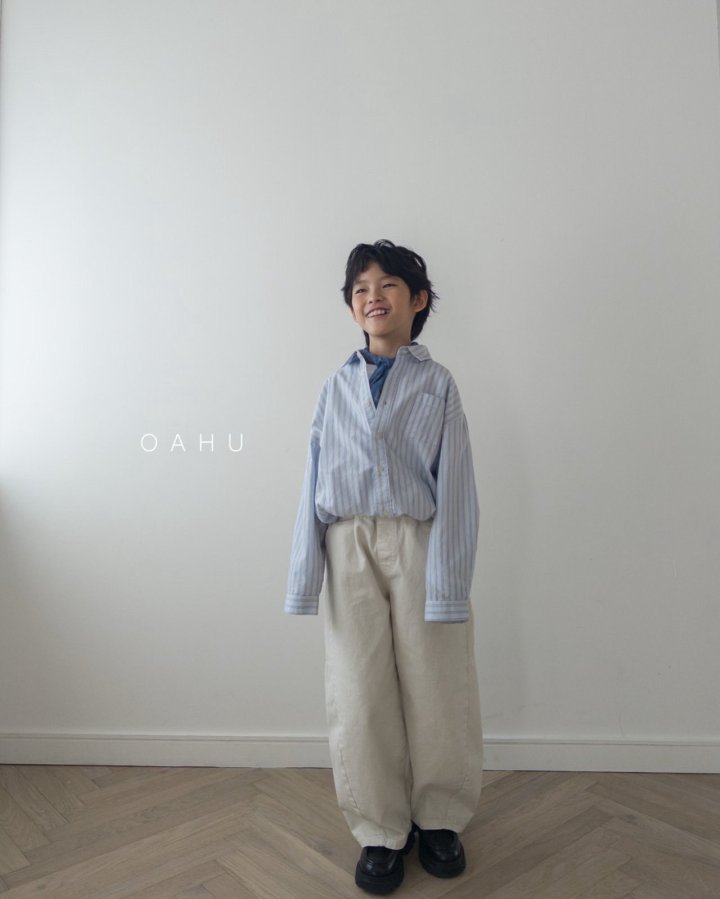 O'Ahu - Korean Children Fashion - #littlefashionista - Miu Stripe Shirt - 10